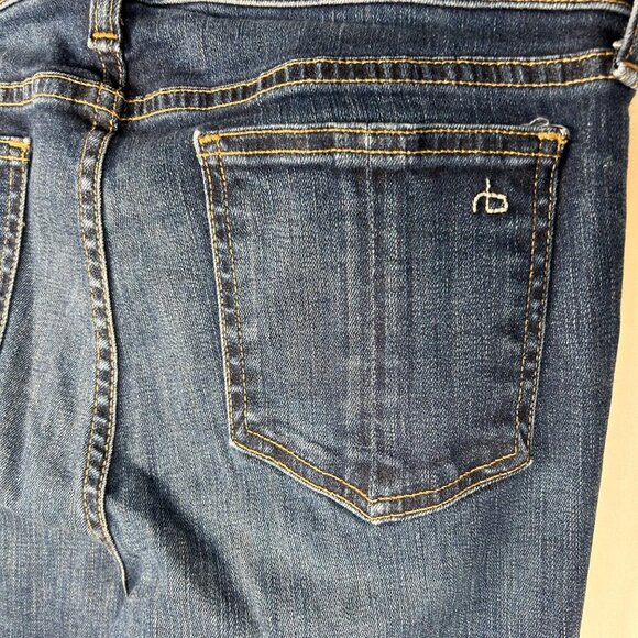 Rag & Bone Crop Jean Size 29 Denim Straight Leg Casual - Picture 7 of 7
